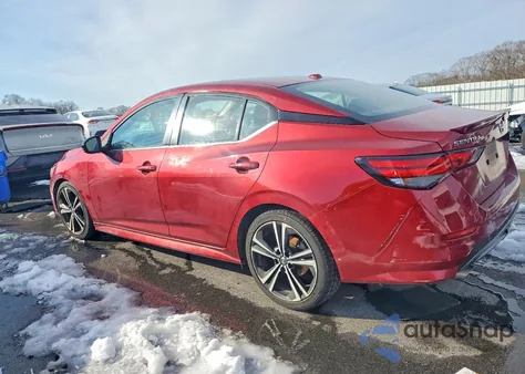 2021 Nissan Sentra Sr z USA, uszkodzony, nr VIN 3N1AB8DVXMY257054